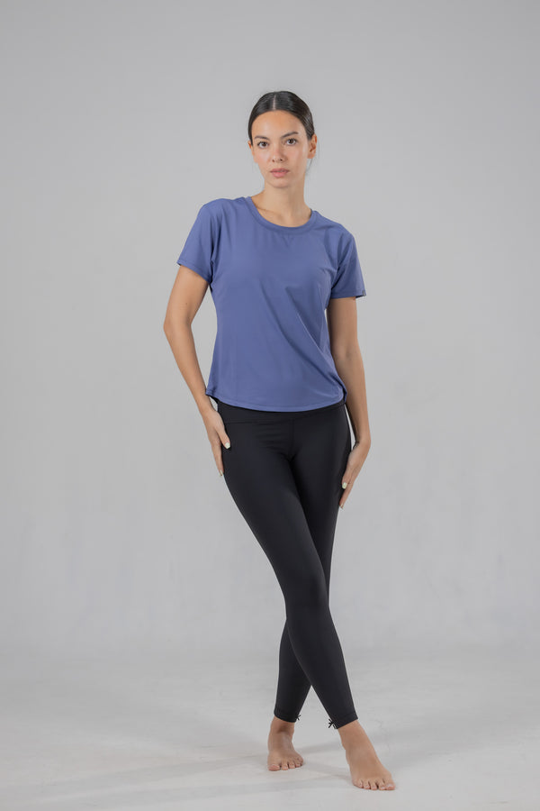 Round neck sporty Tee