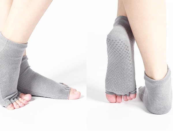 HJ Non-Slip Open Toe Bandage Yoga Socks – JSSK SOCKS